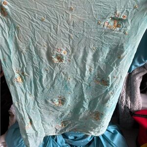 Embroidered Light Blue Dupatta
